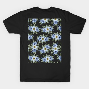 Cute Flower Pattern T-Shirt